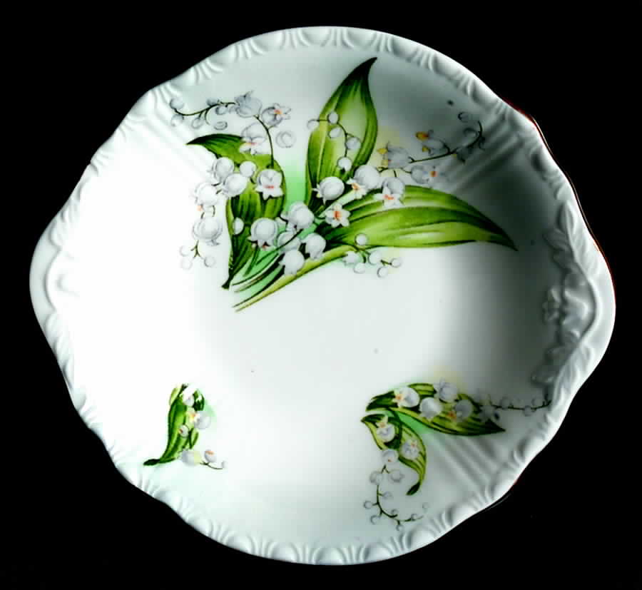 Lily of The Valley Lugged Fruit/Dessert (Sauce) Bowl by Royal Grafton-1