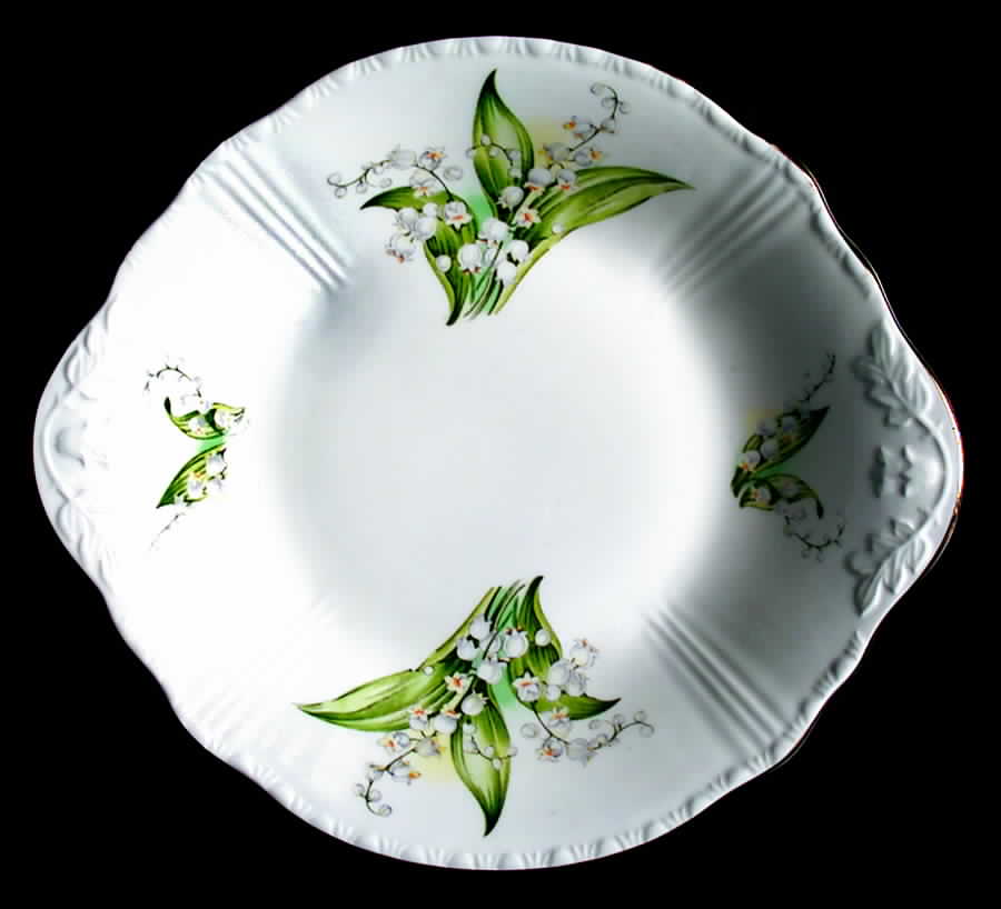 Lily of The Valley Lugged Soup Bowl by Royal Grafton-1
