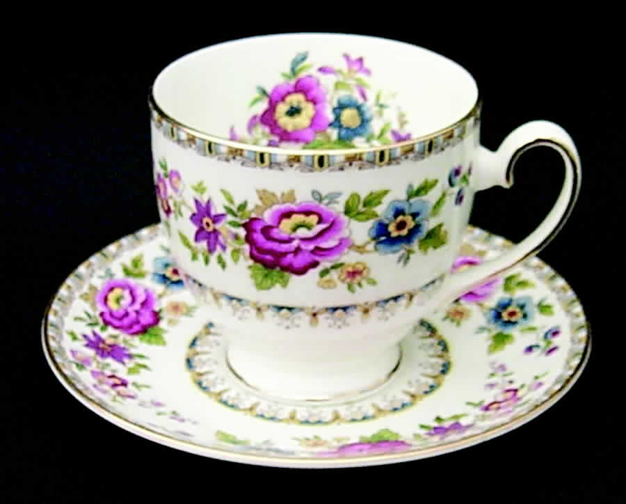 Malvern (Smooth) Footed Cup & Saucer Set by Royal Grafton-1