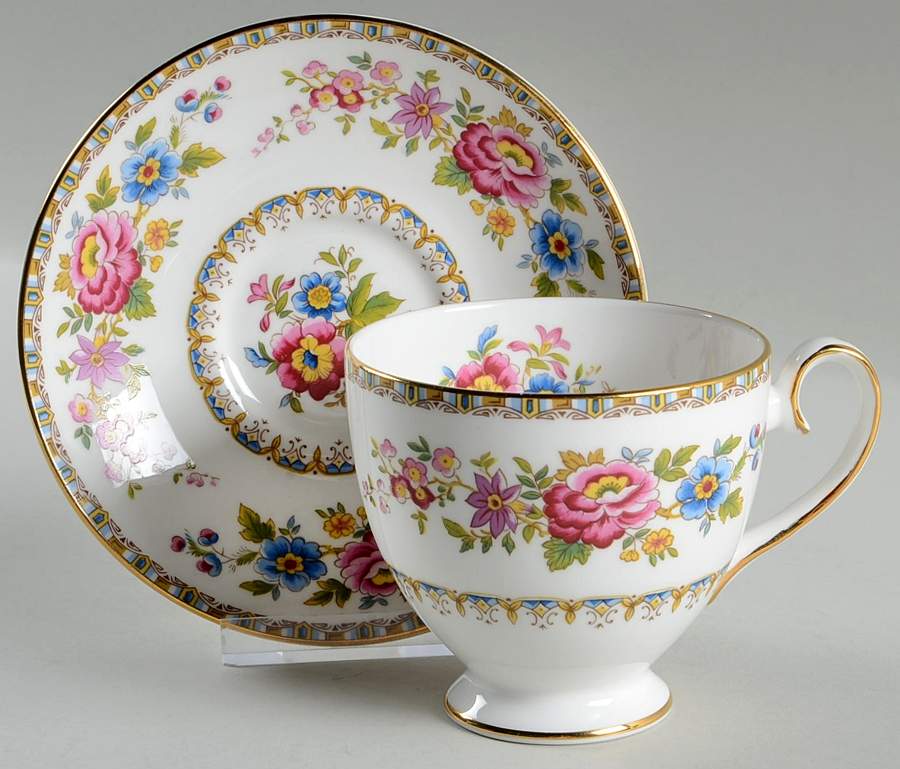Malvern (Smooth) Footed Cup & Saucer Set by Royal Grafton-1