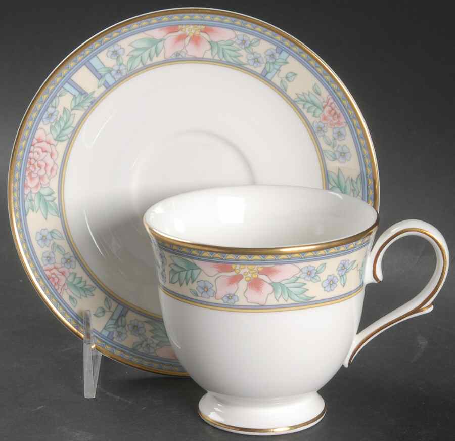 Sumatra Footed Cup & Saucer Set by Royal Grafton-1