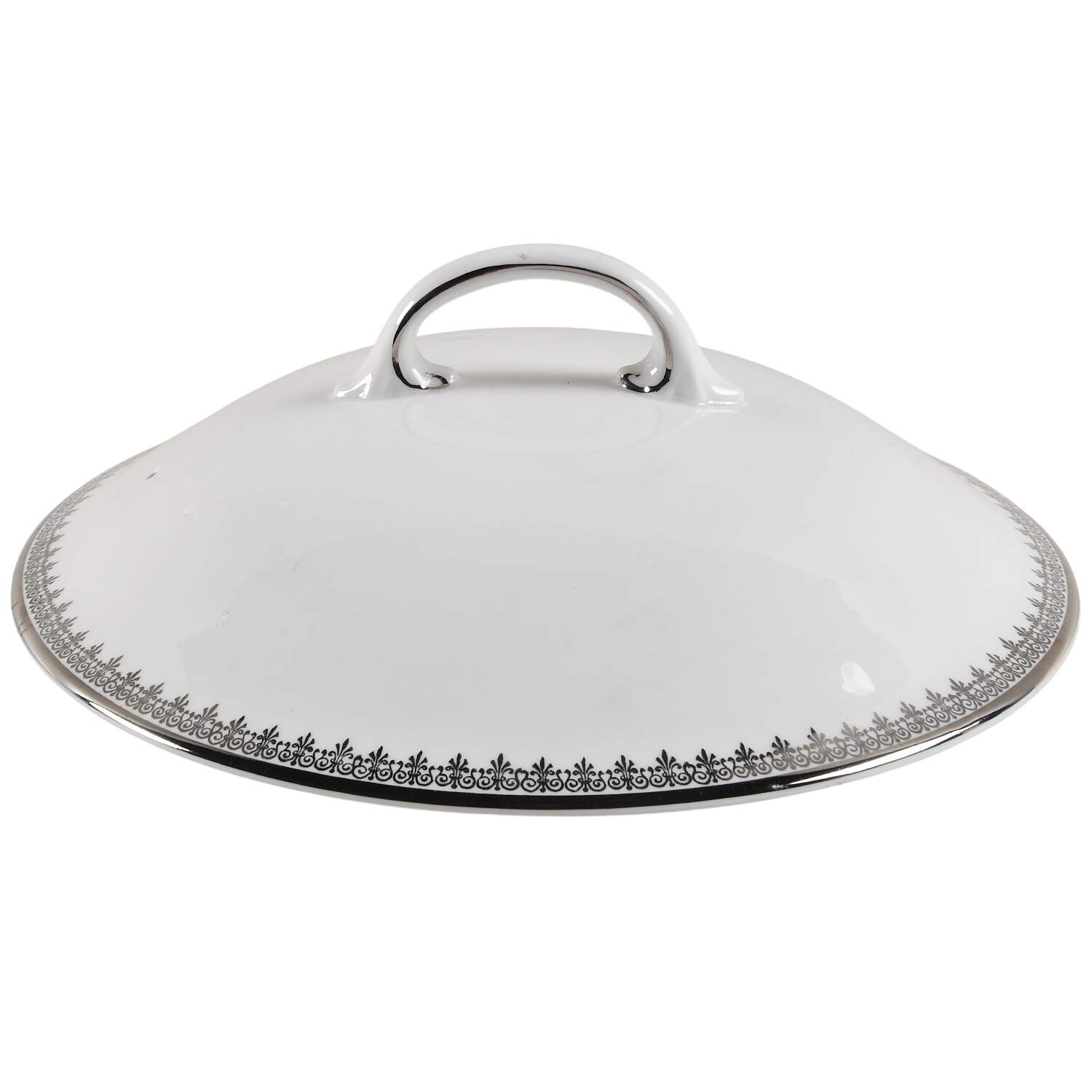Swan Lake Lid for Round Vegetable by Royal Grafton-1