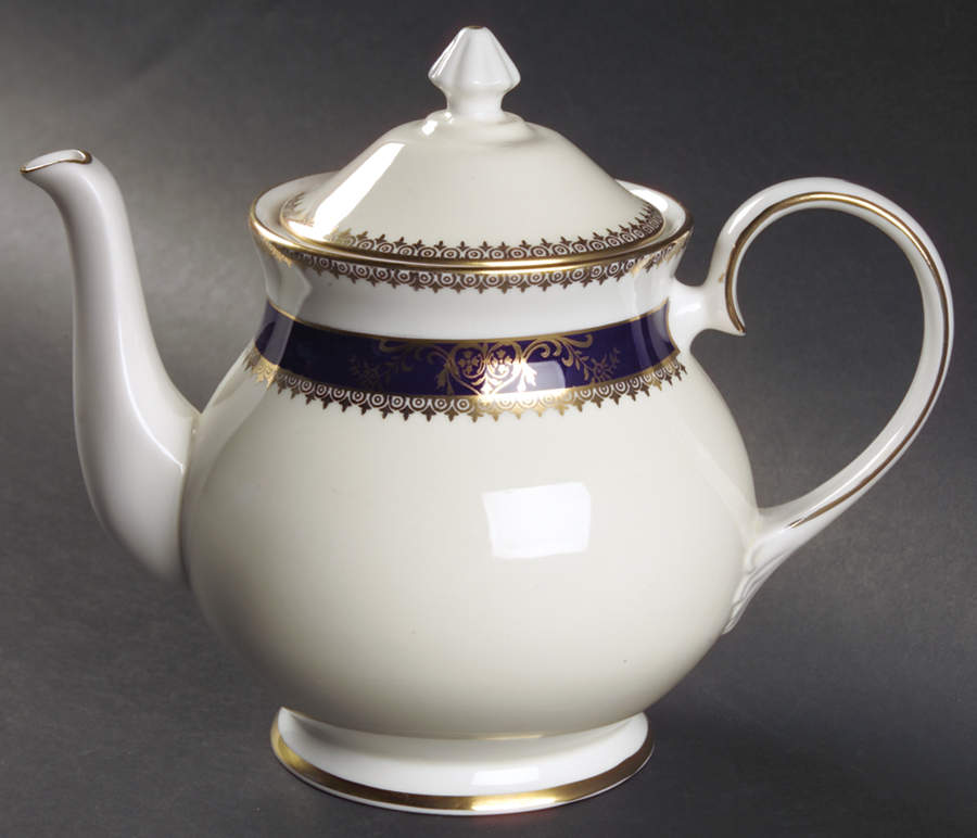 Viceroy Cobalt Teapot & Lid by Royal Grafton-1