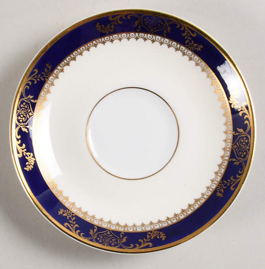 Viceroy Cobalt Saucer for Footed Cup by Royal Grafton-1