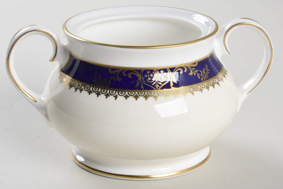 Viceroy Cobalt Sugar Bowl No Lid by Royal Grafton-1