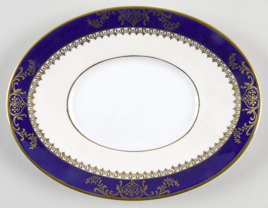 Viceroy Cobalt Underplate for Gravy Boat by Royal Grafton-1