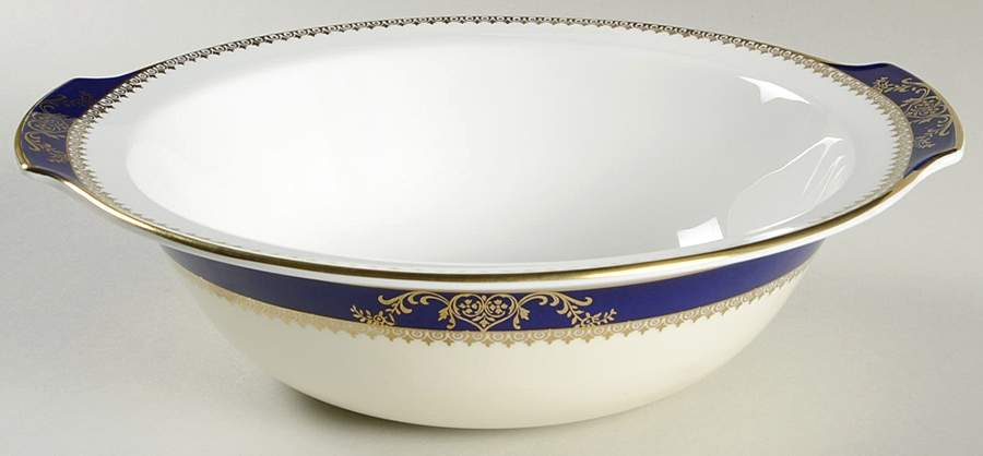 Viceroy Cobalt 9" Round Vegetable Bowl by Royal Grafton-1