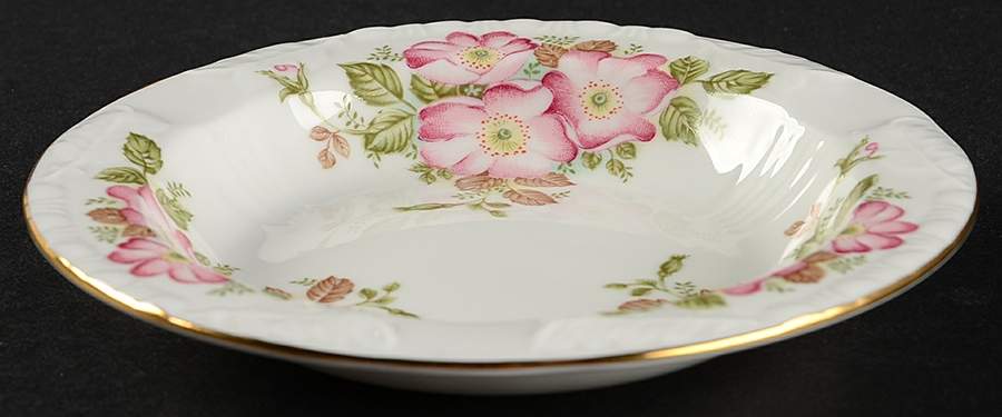 Wild Rose Fruit/Dessert (Sauce) Bowl by Royal Grafton-1