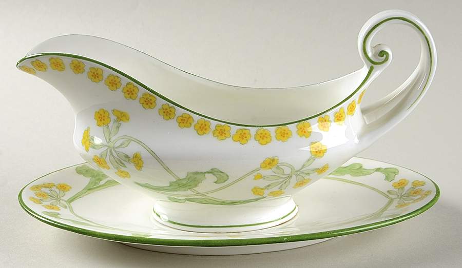 1232 Gravy Boat & Underplate by Royal Gustafsberg-1