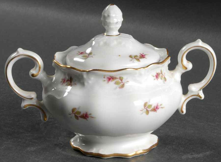 Briarcliff Sugar Bowl & Lid by Royal Hanover-1