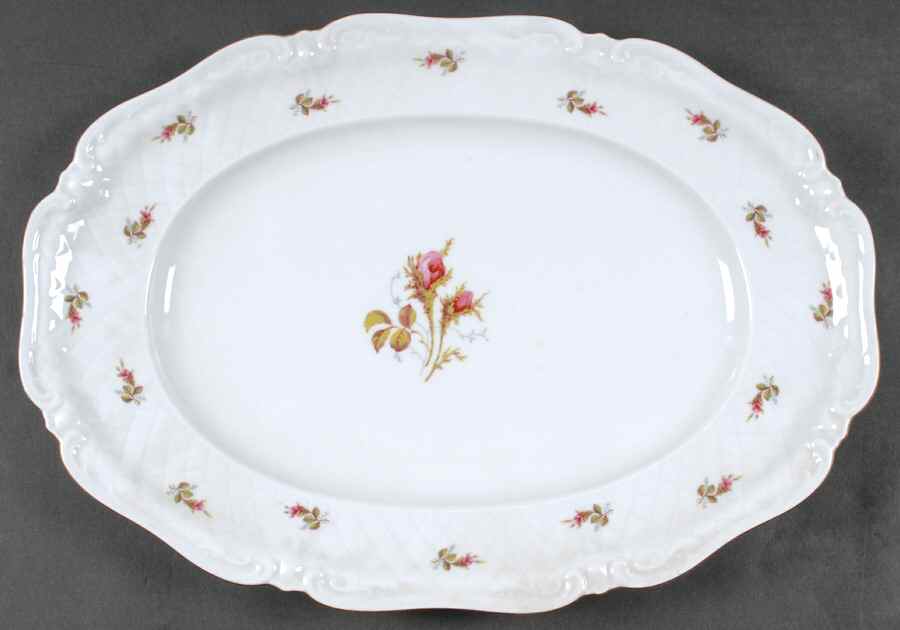 Briarcliff 14" Oval Serving Platter by Royal Hanover-1