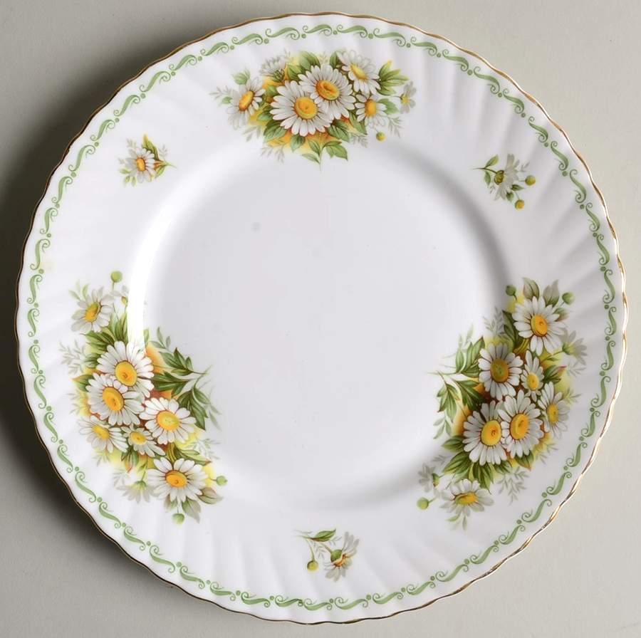 Special Flowers (No Month) Salad Plate by Rosina-Queens-1