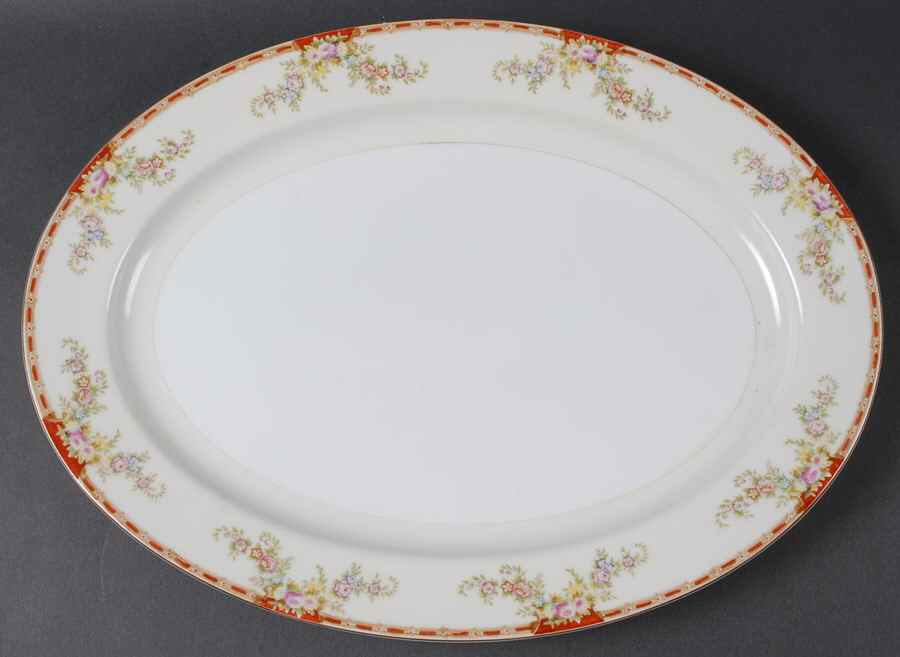 Ogden 16" Oval Serving Platter by Royal Chester-1