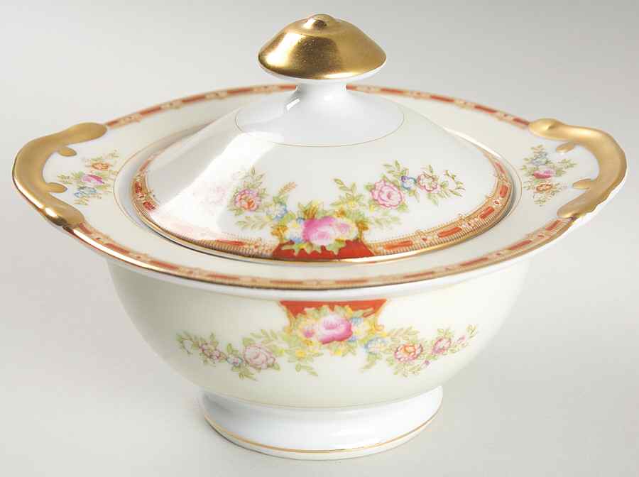 Ogden Sugar Bowl & Lid by Royal Chester-1