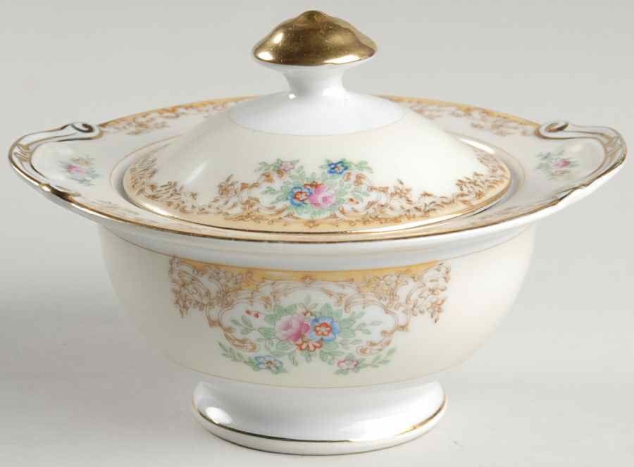RLC2 Sugar Bowl & Lid by Royal Chester-1