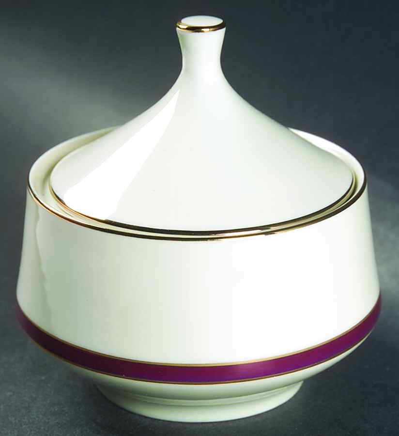Dynasty Wine Sugar Bowl & Lid by Royal Limited-1