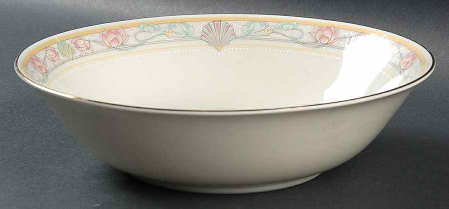 Egyptian Shell 9" Round Vegetable Bowl by Royal Limited-1