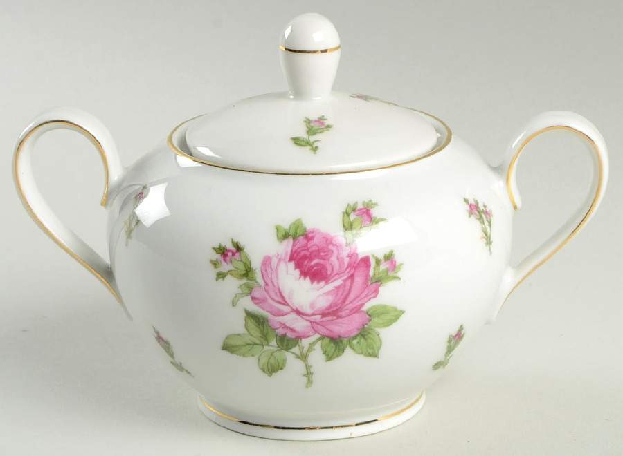 RLW1 Sugar Bowl & Lid by Royal Crown (Germany)-1