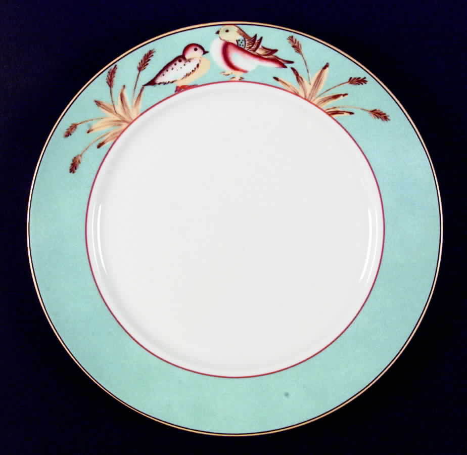 Oiseaux Dinner Plate by Nelly Reynal-1