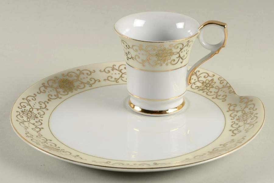 Monaco Snack Plate & Cup Set by Renaissance-1