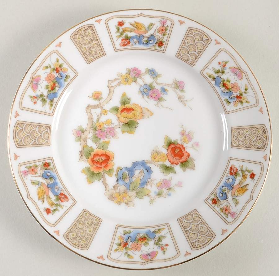 Spring Moon Salad Plate by Ranmaru-1