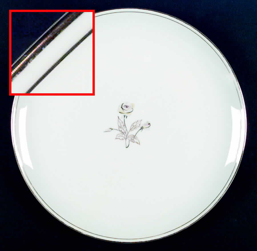 Candia Dinner Plate by Rose (Japan)-1