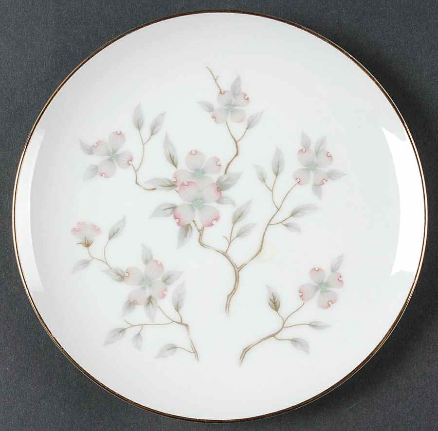 Clearview Bread & Butter Plate by Rose (Japan)-1