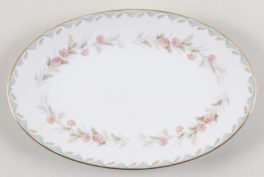 Delphi Underplate for Gravy Boat by Rose (Japan)-1