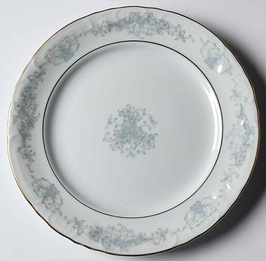 Florissant Salad Plate by Rose (Japan)-1