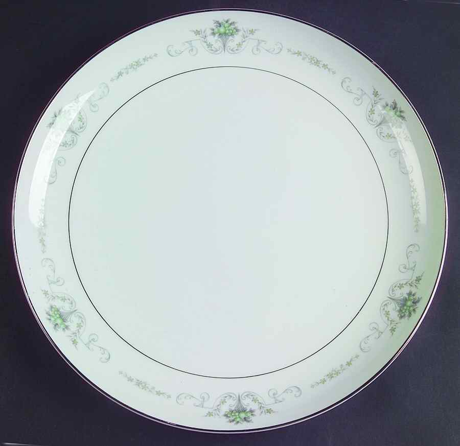 Gainsborough 12" Chop Plate (Round Platter) by Rose (Japan)-1