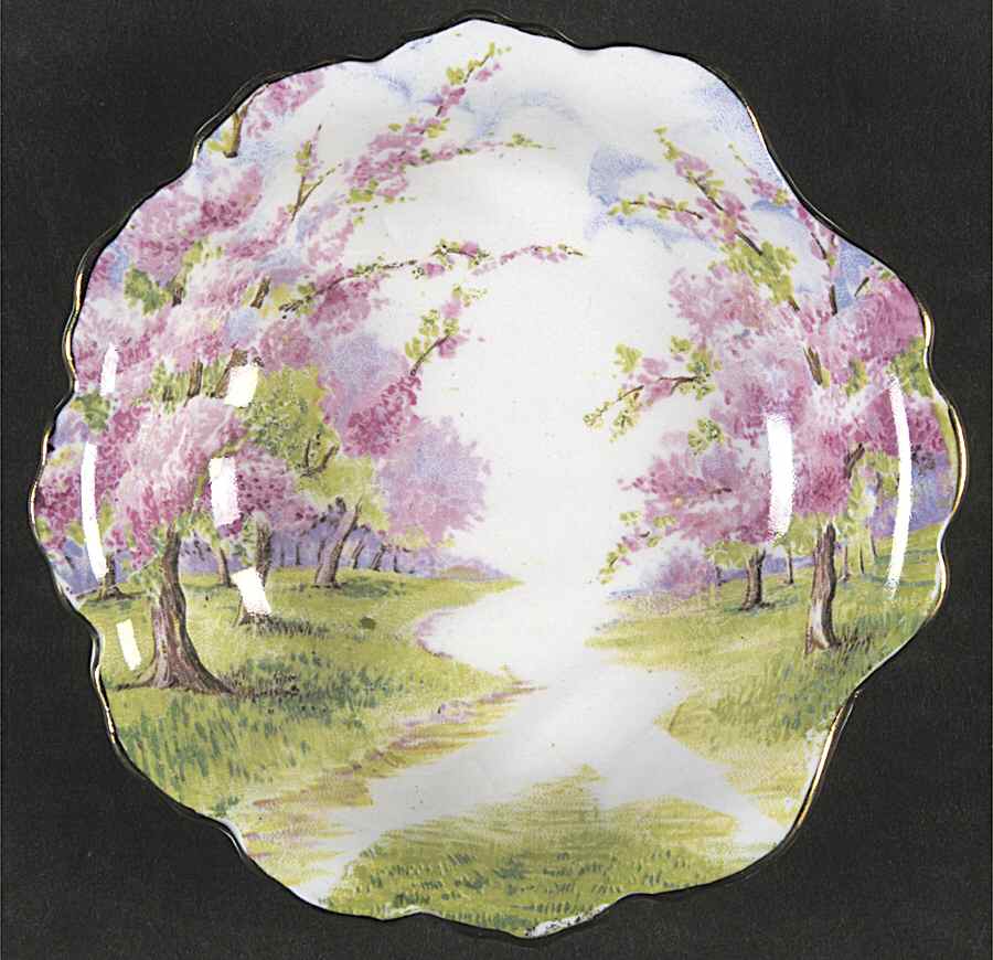 Blossom Time Shell Shaped Dish by Royal Albert-1