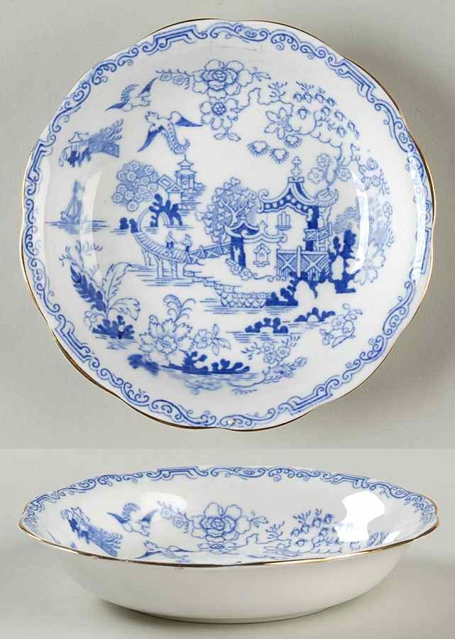 Blue Willow Fruit/Dessert (Sauce) Bowl by Royal Albert-1