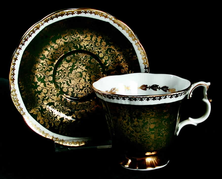 Buckingham Series Footed Cup & Saucer Set by Royal Albert-1