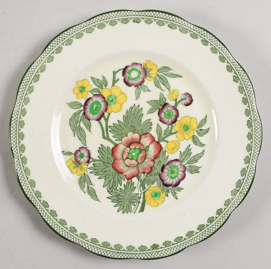 Canton Salad Plate by Royal Albert-1