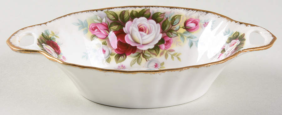 Celebration 5" Oval Sweet Meat Dish by Royal Albert-1