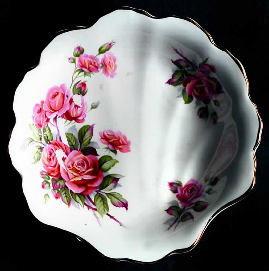 Centennial Rose Shell Shaped Dish by Royal Albert-1