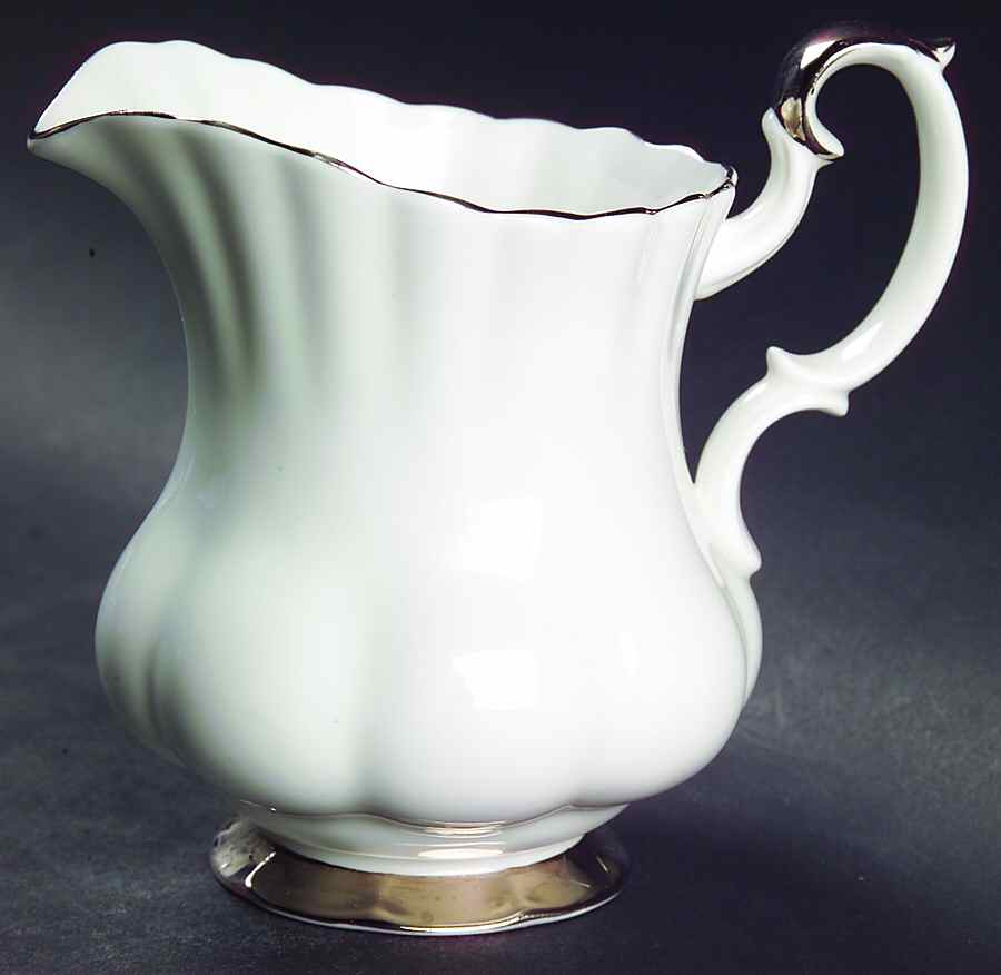 Chantilly Platinum Creamer by Royal Albert-1