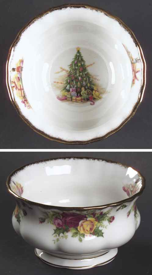 Christmas Magic Open Sugar Bowl by Royal Albert-1