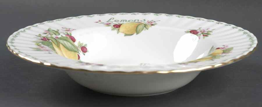 Covent Gardens Large Rim Soup Bowl by Royal Albert-1