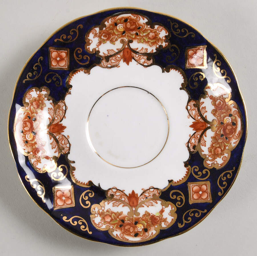 Heirloom (Bone China Stamp) Saucer for Oversized Cup by Royal Albert-1