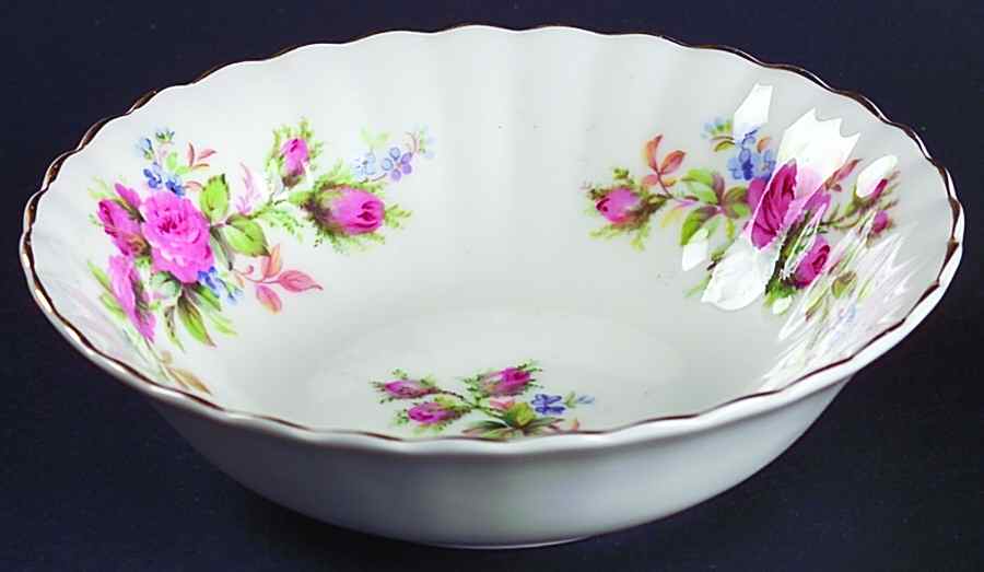 Moss Rose (Montrose Shape) Fruit/Dessert (Sauce) Bowl by Royal Albert-1