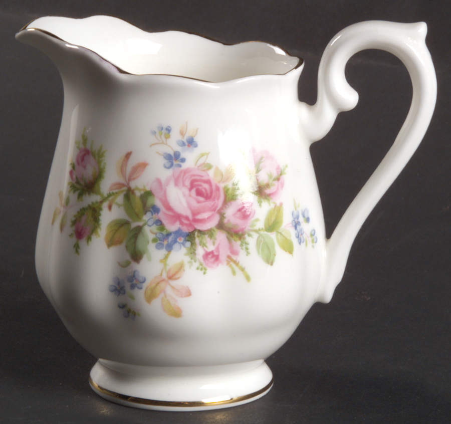 Moss Rose (Hampton, New) Mini Creamer by Royal Albert-1