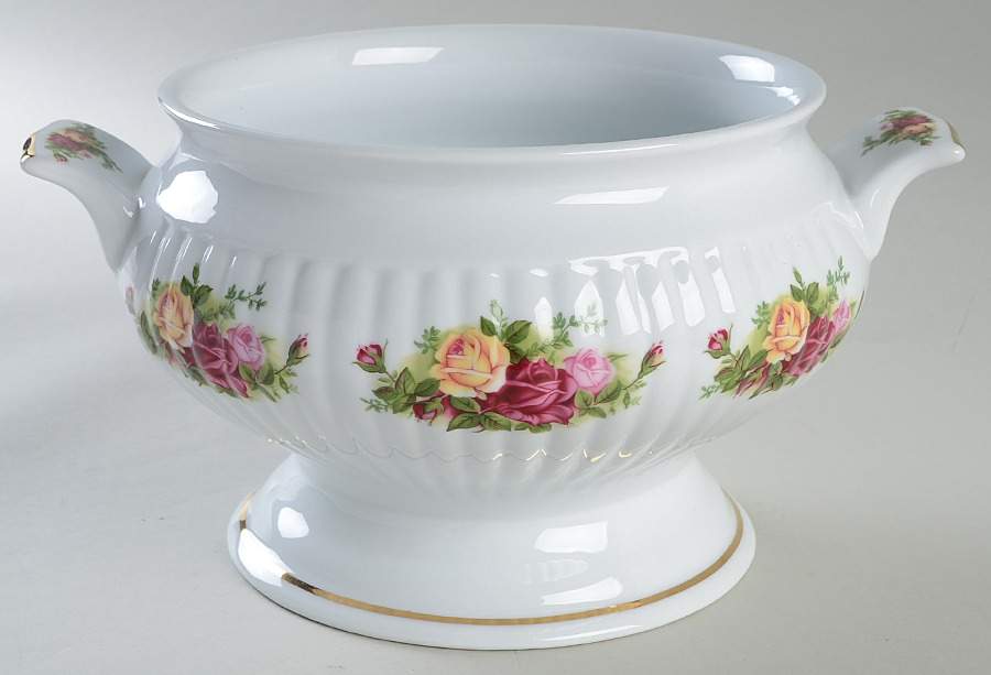Old Country Roses Tureen No Lid by Royal Albert-1