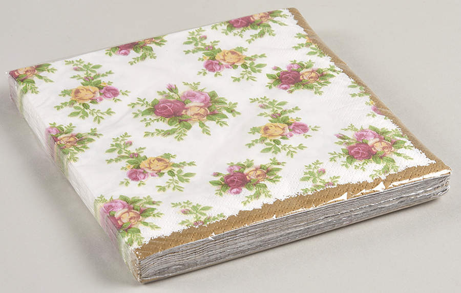 Old Country Roses Package of Paper Luncheon Napkins by Royal Albert-1