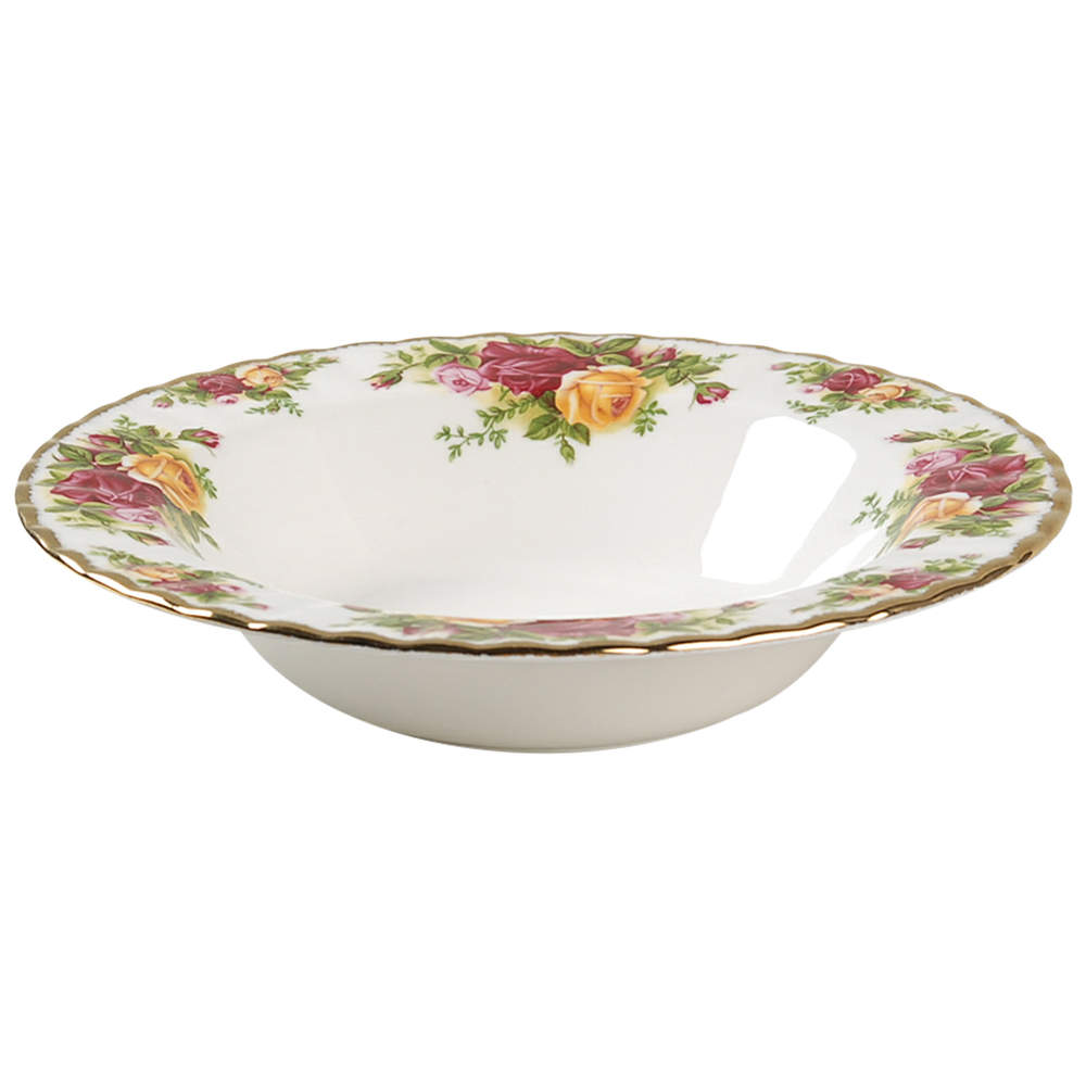 Old Country Roses Rim Soup Bowl by Royal Albert-1