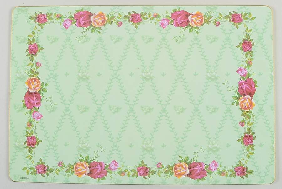 Old Country Roses Corkboard Placemat by Royal Albert-1