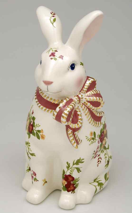 Old Country Roses Large Rabbit Figurine by Royal Albert-1