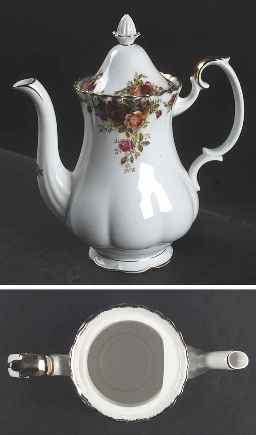 Old Country Roses Coffee Pot & Lid by Royal Albert-1