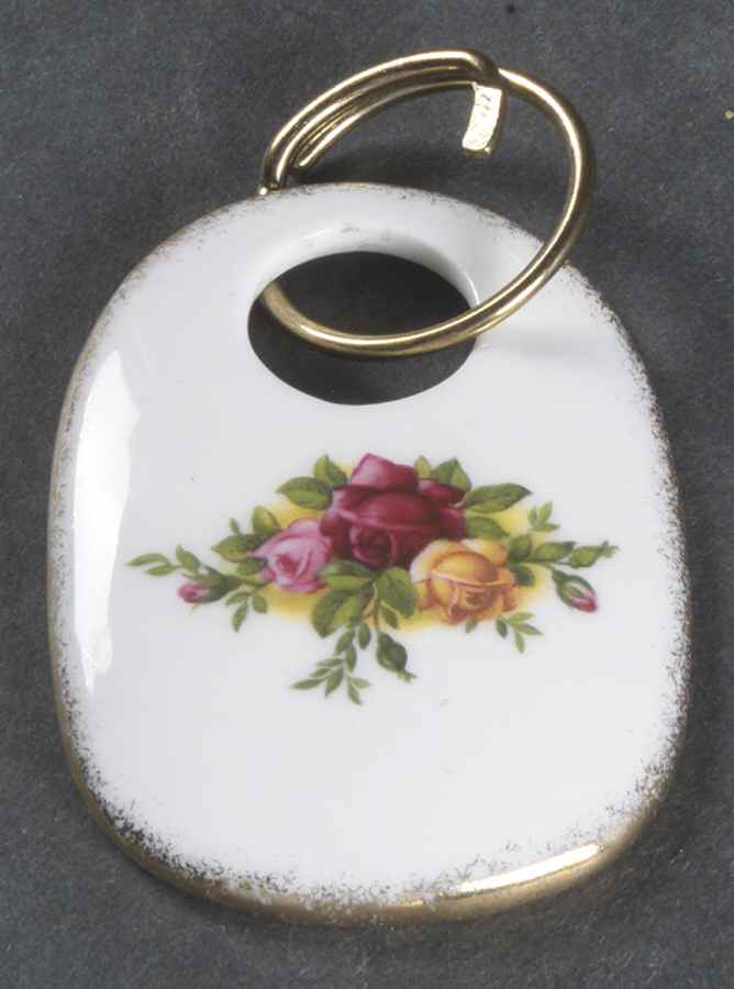 Old Country Roses Key Ring by Royal Albert-1