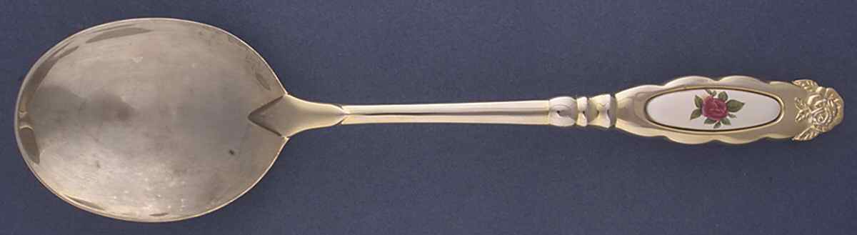 Old Country Roses Serving Spoon by Royal Albert-1